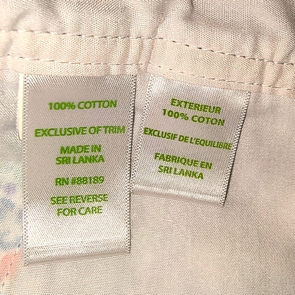 LILLY PULITZER 'Fansea' Minty Fresh Callahan Short Size 0 - Picture 11 of 16